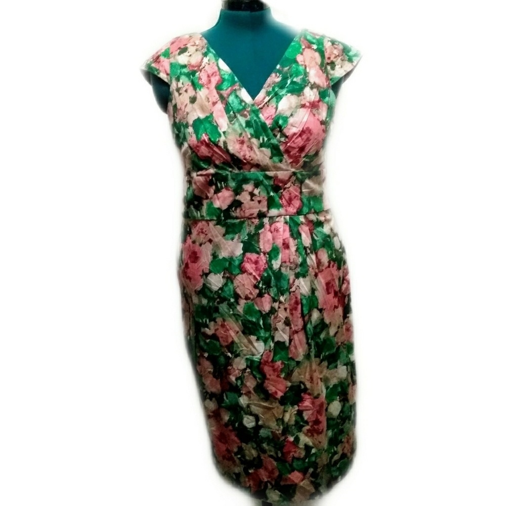 Talbots spring floral dress